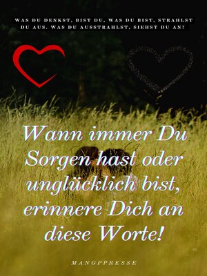 cover image of WANN IMMER DU SORGEN HAST ODER UNGLÜCKLICH BIST,
